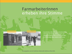 Broschüre "FarmarbeiterInnen erheben ihre Stimme"